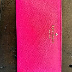 Pink Kate Spade wallet
